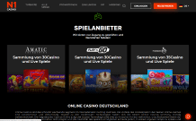 Spielanbieter N1 Casino