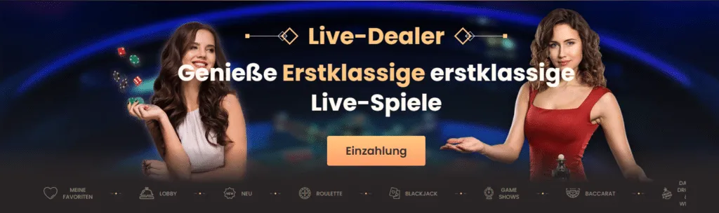 Live-Casinos in Österreich